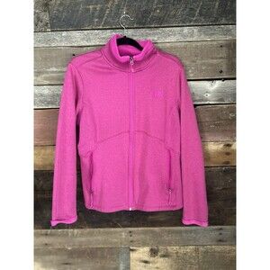 The North Face Women's Agave Full Zip Jacket in a magenta fuchsia color Size XL